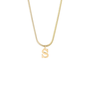 Colar com Inicial Banhado em Ouro 18k