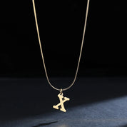 Colar com Inicial Banhado em Ouro 18k