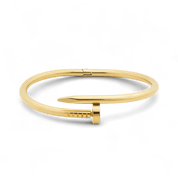Bracelete Ponta Lone Banhado em Ouro 18k