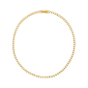 Colar Riviera Banhado em Ouro 18k