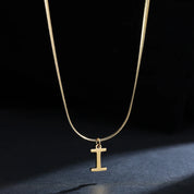 Colar com Inicial Banhado em Ouro 18k