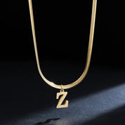 Colar com Inicial Banhado em Ouro 18k